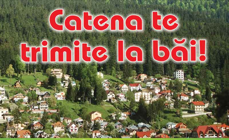 Campania “Catena te trimite la bai” s-a incheiat! Vino in farmacii sa vezi daca ai castigat!