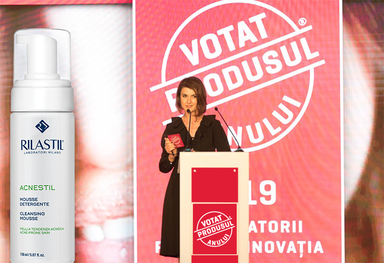 Rilastil Acnestil - Votat Produsul Anului 2019 la categoria „Dermato-cosmetice anti-acnee”