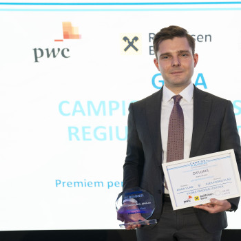 Alexandru Vlad, vicepresedinte Fildas-Catena, premiat pentru excelenta in antreprenoriat la Gala Campioni in Business cu trofeul ”Antreprenorii anului”