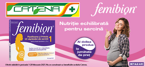 Nutritie echilibrata pentru sarcina cu Femibion 1