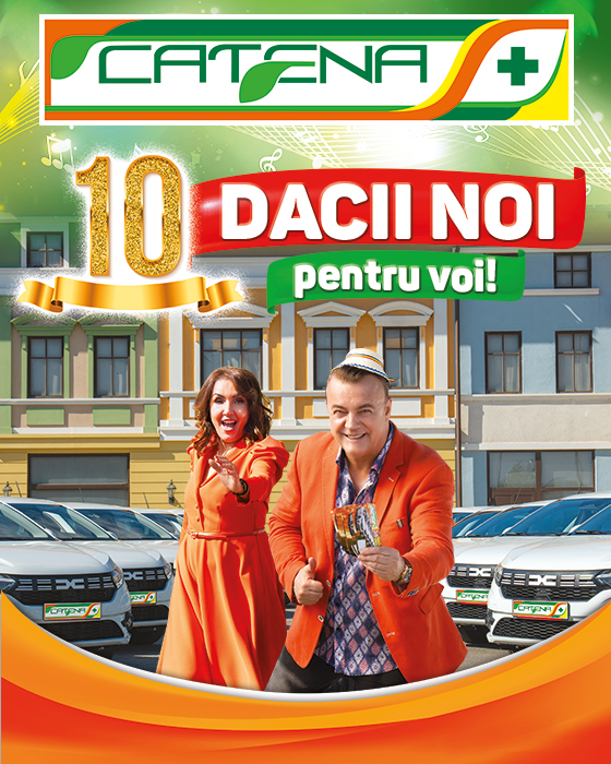 10 Dacii noi pentru voi!