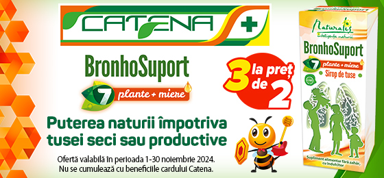 Tuse seaca sau productiva? BronhoSuport 7 plante +miere este aliatul tau impotriva tusei! 