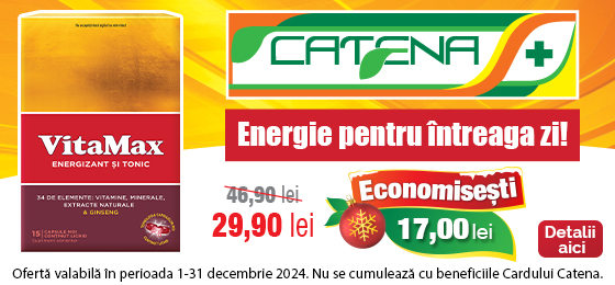 Energie pentru intreaga zi cu Vitamax! 