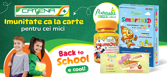 Back To School e cool! Imunitate ca la carte pentru cei mici 