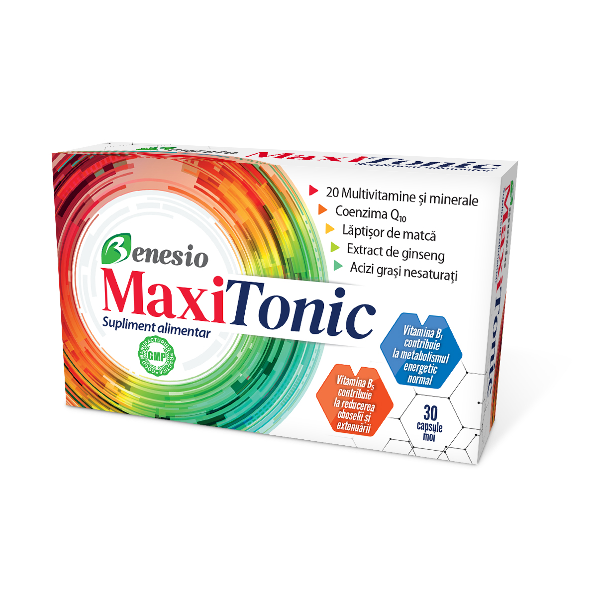 MaxiTonic, 30 capsule moi, Benesio