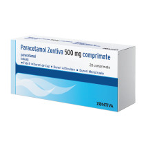 Paracetamol Zentiva 500 mg X 20 comprimate