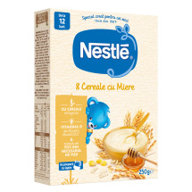 Nestle 8 cereale cu miere X 250 g