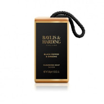 Sapun Baylis & Harding cu parfum de piper negru si ginseng, 200 gr, BH21BPSOAP