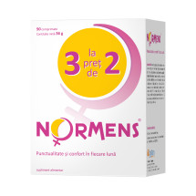 Normens, 30 comprimate, 3 cutii la pret de 2, Hyllan