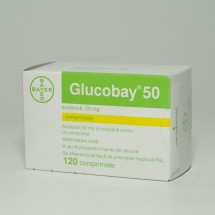 Glucobay 50mg X 120 comprimate