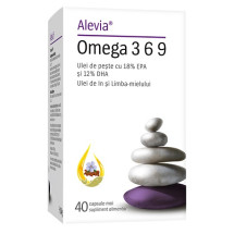 ALEVIA Omega 3-6-9, 40 cpr