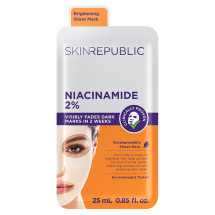 Skin Republic Masca servetel cu 2% niacinamide