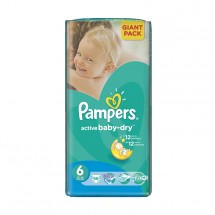 Pampers nr.6 Active Baby Extra Large 15+ kg x 56 buc