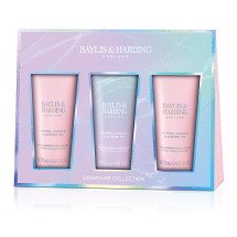 Set 3 creme maini cu Ulei de Jojoba,Vanilie & Migddale, BAYLIS & HARDING