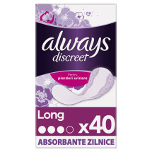 Always Discreet Liners Large X 40 bucati