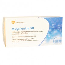 Augmentin SR 1000 mg/62,5 mg x 28 compr. film.