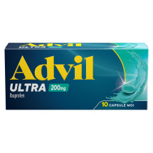 Advil ultra 200 mg X 10 capsule moi