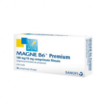 Magne B6 premium 100 mg/ 10mg, 30 comprimate filmate