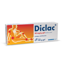 Diclac gel 50 mg/g, 100 g, SANDOZ