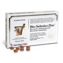 Bio-Selenium+Zinc X 30 comprimate