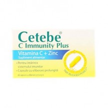 Cetebe C immunity plus vit.C +Zn x 60cps.