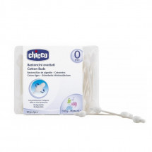 CHICCO Betisoare vata cu protectie, 90 Buc , 0luni+ 