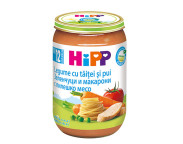 Hipp pui cu legume si taietei 220g