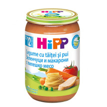 Hipp pui cu legume si taietei X 220 g