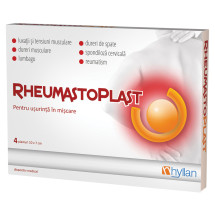 RheumastoPlast, 4 plasturi (10x7 cm), Hyllan