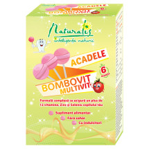 Bombovit Multivit, 6 g,  6 acadele, NATURALIS