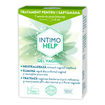 Intimohelp gel vaginal, 7 canule, 5 ml, Zdrovit