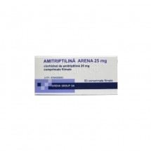 Amitriptilina Arena 25mg, 5 blistere x 10 comprimate film. AR