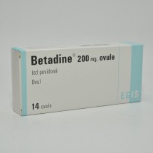 Betadine 200 mg, 14 ovule