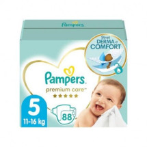 Pampers Scutece Premium Care Junior Marimea 5 11-16kg X 88 bucati