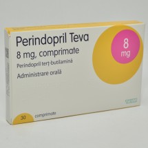 Perindopril Teva 8 mg, 30 comprimate