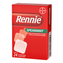Rennie spearmint X 24 comprimate masticabile