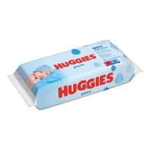 Servetele umede copii Pure (triplo) , 56 bucati, HUGGIES