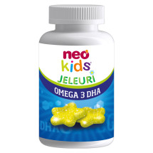 Omega 3 Dha, 30 jeleuri, Neo Kids