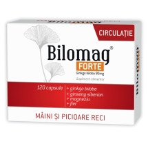 Bilomag Forte Circulatie, 90 capsule + 30 capsule, Zdrovit