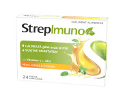 StrepImuno Miere Catina si Propolis 24 cpr.