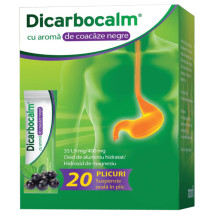 Dicarbocalm cu aroma de coacaze negre, 20 plicuri, Sanofi