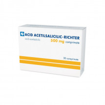 Acid acetilsalicilic-Richter 500mg x 30 compr. ARM