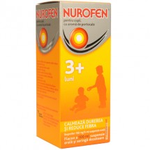Nurofen sirop pentru copii aroma de portocale X 100 ml