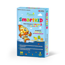 Smartkid cu Omega-3 si vitamina D, 30 jeleuri, NATURALIS