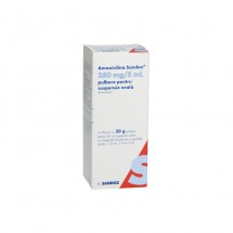 Amoxicilina Sandoz 250mg/5ml, 60ml + lingurita dozatoare