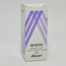 Betoptic solutie oftalmica 0.5%, 5 ml