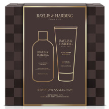 Set baie barbati 2 piese cu Piper Negru & Ginseng, Baylis & Harding