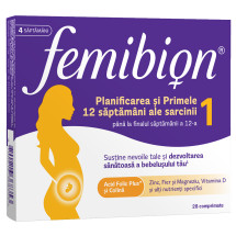 Femibion Sarcina sanatoasa 1, 28 tablete