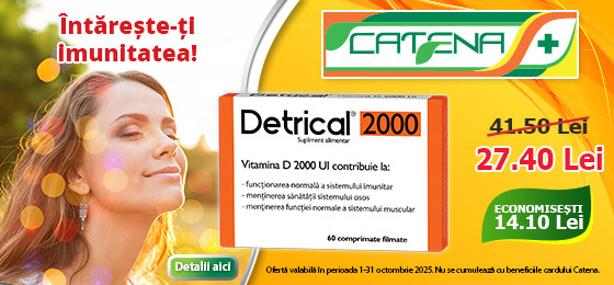 Imunitate intarita cu Detrical 2000!