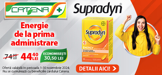 Supradyn Energy Q10 – energie de la prima administrare! 